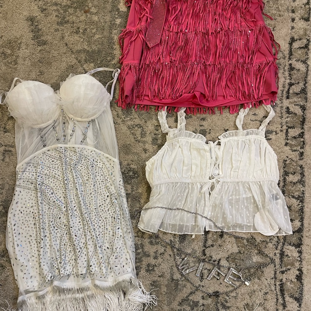 Bridal bachelorette outfits